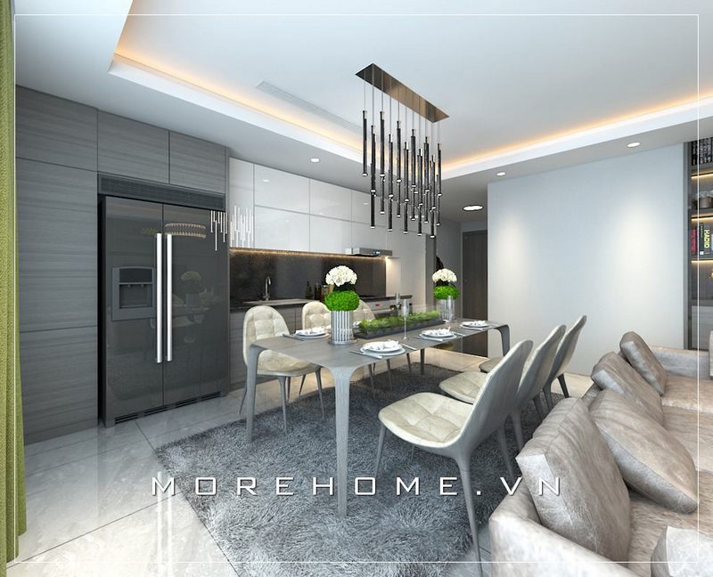 Mẫu bàn ăn đẹp MoreHome